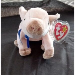 Ty Beanie Babies Knuckles The Pig